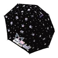 35206 Js キャラクター長傘 クロミ ベア 55cm ワンタッチタイプ 傘 カサ かさ 梅雨 雨具 レイングッズ SANRIO サンリオ | パサパ