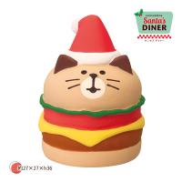 ZXS-29228X「にゃんこバーガー」サンタズダイナー Santa's DINER decole デコレ concombre コンコンブル クリスマス | パサパ
