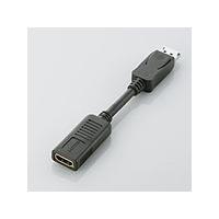 即納 エレコム DisplayPort-HDMI 変換アダプタ  ブラック AD-DPHBK | パソ電通信 Yahoo!店