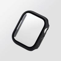 あすつく エレコム アップルウォッチ カバー Apple Watch Series 8 / 7 45mm フルカバー ゴリラガラス 表面硬度1... | パソ電通信 Yahoo!店