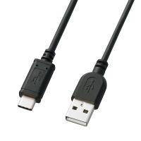 サンワサプライ USB2.0TypeC-Aケーブル KU-CA10K | パソ電通信 Yahoo!店