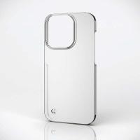 エレコム iPhone 14 Pro ケース カバー ハード 軽量 薄型 カメラ周り保護 ストラップホール付 クリア | パソ電通信 Yahoo!店