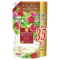 レノアハピネス 夢ふわタッチ ナチュラルザクロ&amp;フローラル 詰替え 超特大 1,400mL | ジャパンパスワークス