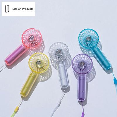 PRISMATE SLIM HANDY FAN ミントグリーン 充電式スリムハンディファン ネックストラップ付 PR-F030 | PRISMATE