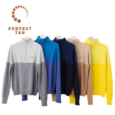 クチブエゴルフ× Perfect Tan タートルネックセーター GO/LOOK