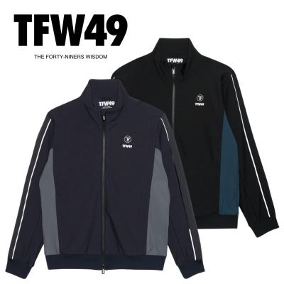 メンズウェア TFW49 SPORTY TRACK JACKET T042520003 TFW49 ゴルフウェア メンズ ジャケット SPORTY TRACK JACKET