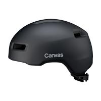 OGK KABUTO オージーケーカブト CANVAS-CROSS キャンバス クロス ヘルメット マットブラック | サイクルストア パヴェ