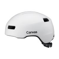 OGK KABUTO オージーケーカブト CANVAS-CROSS キャンバス クロス ヘルメット マットホワイト | サイクルストア パヴェ