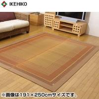 イケヒコ・コーポレーション 純国産 い草ラグカーペット 『DXランクス総色』 ベージュ 約176×230cm （裏:不織布） 8212660 | PCあきんどデジタル館