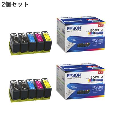 EPSON純正 IB06CL5A 2個セット エプソン 【2個セット】エプソン 純正 インクカートリッジ 06系
