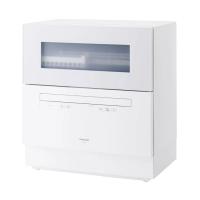 パナソニック 食器洗い乾燥機 食器点数 40点 ストリーム除菌洗浄 80℃ すすぎ 卓上 食洗機 NP-TH5-W ホワイト | PCあきんどデジタル館