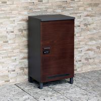 MOJYU 宅配ボックス Simone PBX-091 ダークグレー/ブラウン木目 | PCあきんどデジタル館