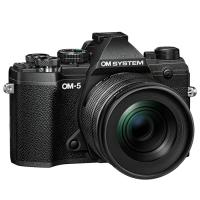 OM SYSTEM デジタル一眼カメラ OM-5 12-45mm F4.0 PRO レンズキット デジタルカメラ OLYMPUS OM-5-1245-LKIT-B ブラック | PCあきんど