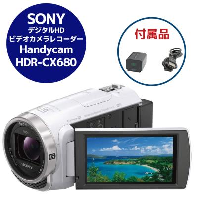 sony ビデオカメラ hdr-cx680（ビデオカメラ本体）｜ビデオカメラ
