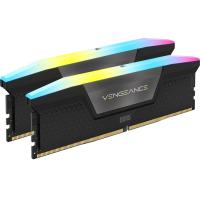 コルセア(メモリ) CMH64GX5M2B6000C40 DDR5 6000MT/ s 64GB(32GBx2) UDIMM 40-40-40-77 XMP 3.0 VENGEANCE RGB DDR5 Black 1.35V | PC&家電CaravanYU Yahoo!店