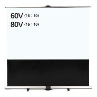 泉 AS-80VAW ASシリーズ 80型ワイド(16:10)支柱式フロアタイプモバイルスクリーン | PC&家電CaravanYU Yahoo!店