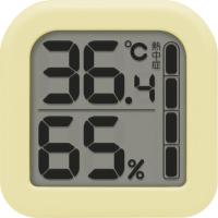 ドリテック O-405YE デジタル温湿度計「モルモ」 イエロー | PC&家電CaravanYU Yahoo!店