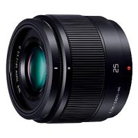 Panasonic H-H025-K デジタル一眼カメラ用交換レンズ LUMIX G 25mm/ F1.7 ASPH. （ブラック） | PC&家電CaravanYU Yahoo!店