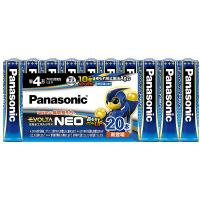 Panasonic LR03NJ/20SW 乾電池エボルタネオ 単4形 20本シュリンクパック | PC&家電CaravanYU Yahoo!店