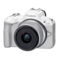 Canon 5812C011 ミラーレスカメラ EOS R50・RF-S18-45 IS STMレンズキット （ホワイト） | PC&家電CaravanYU Yahoo!店