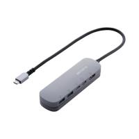 ELECOM DST-C18SV Type-C ドッキングステーション/ アルミボディ/ 固定用スタンド付き/ USB-A×2/ HDMI×1/ USB-C×2… | PC&家電CaravanYU Yahoo!店