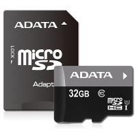 A-DATA Technology AUSDH32GUICL10-RA1 microSDカード 32GB microSDHC UHS-I CLASS10 SD変換アダプター付属 / 永久保証 | PC&家電CaravanYU Yahoo!店