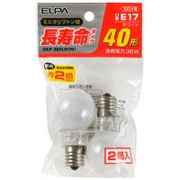ELPA GKP-362LH(W) 長寿命ミニクリプトン球 | PC&家電CaravanYU Yahoo!店