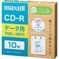 Maxell CDR700S.SWPS.10E データ用CD-R（紙スリーブ） 700MB 10枚 | PC&家電CaravanYU Yahoo!店