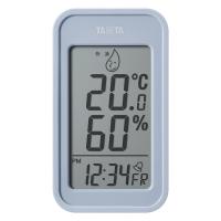 タニタ TT589BL デジタル温湿度計 ブルーグレー | PC&家電CaravanYU Yahoo!店