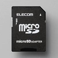 ELECOM MF-ADSD002 メモリカード変換アダプタ microSD&gt;SD | PC&家電CaravanYU Yahoo!店