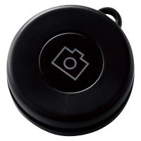ELECOM P-SRBBK Bluetooth自撮りリモコン/ ブラック | PC&家電CaravanYU Yahoo!店