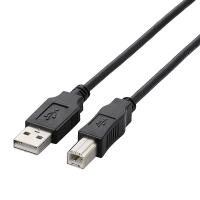 ELECOM U2C-BN15BK USB2.0ケーブル/ A-Bタイプ/ ノーマル/ 1.5m/ ブラック | PC&家電CaravanYU Yahoo!店