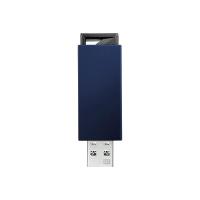 IODATA U3-PSH128G/B USB3.1 Gen1（USB3.0）/ 2.0対応 USBメモリー 128GB ブルー | PC&家電CaravanYU Yahoo!店