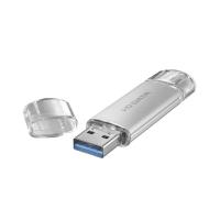 IODATA U3C-STD16G/S USB-A＆USB-C搭載USBメモリー（USB3.2 Gen1） 16GB シルバー | PC&家電CaravanYU Yahoo!店