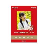 Canon 2310B014 写真用紙・光沢 ゴールド A4 100枚 GL-101A4100 | PC&家電CaravanYU Yahoo!店