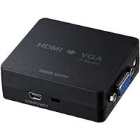 サンワサプライ VGA-CVHD1 HDMI信号VGA変換コンバーター | PC&家電CaravanYU Yahoo!店