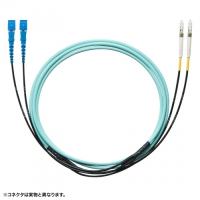 サンワサプライ HKB-LCLCTA5-30N タクティカル光ファイバケーブル（マルチ50μm、LC×2-LC×2、30m） | PC&家電CaravanYU Yahoo!店