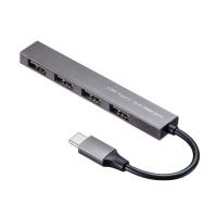 サンワサプライ USB-2TCH23SN USB Type-C USB2.0　4ポート スリムハブ | PC&家電CaravanYU Yahoo!店