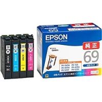EPSON IC4CL69 ビジネスインクジェット用 インクカートリッジ（4色パック） | PC&家電CaravanYU Yahoo!店