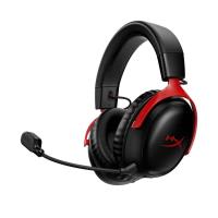 HyperX Cloud III Wireless Gaming Headset (Black/Red) 77Z46AA ワイヤレスゲーミングヘッドセット ブラック-レッド | パソコン工房 Yahoo!店