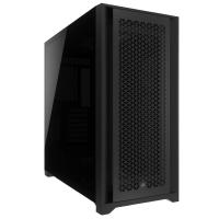 Corsair 5000D CORE AIRFLOW BLACK CC-9011261-WW 右サイド給排気対応、強化ガラスパネル搭載ミドルタワーPCケース ブラック | パソコン工房 Yahoo!店