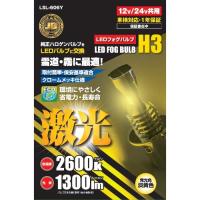 日本ボデーパーツ工業 [取寄10][1個]JB LED H3バルブ LSL-606Y [4909002416108] | PCボンバー Yahoo!店