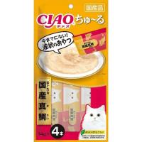 [取寄10]いなばペットフード ちゅーるまぐろ＆国産真鯛 [14g×4本][4901133719363] | PCボンバー Yahoo!店