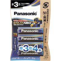 Panasonic(パナソニック) LR6NJ/4H 乾電池エボルタ NEO 紙袋 単3形 4本 | PCボンバー Yahoo!店