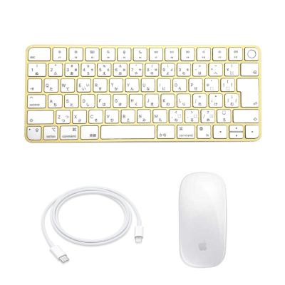 美品 Mac mini M2 8GB アップル製マウス、キーボードセット Mac mini M2で使ってるキーボード・マウス・ディスプレイ