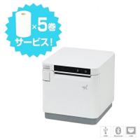 【スター精密正規代理店】mC-Print3 Airレジ エアペイ スマレジ 多機能レシートプリンター レジロール5巻入プレゼント！MCP31LB-WT-JP USB・LAN・Bluetooth | POSセンターYahoo!店