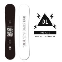2023-24 DEATH LABEL DWS Black デスレーベル ディーダブリューエス ブラック 黒 レディース メンズ スノーボード 板 Snowboards 2024 日本正規品 | Woven