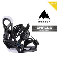 2025-26 BURTON KIDS' SMALLS Black バートン スモールズ スノーボード ビンディング バインディング キッズ ユース こども 日本正規品 25-26 | Woven