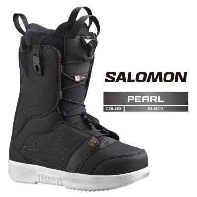 【超美品_即日発送】SALOMON スノボブーツ PEARL パール23.5cm SALOMON 35%off 送料無料 サロモン スノーボード ブーツ ボア