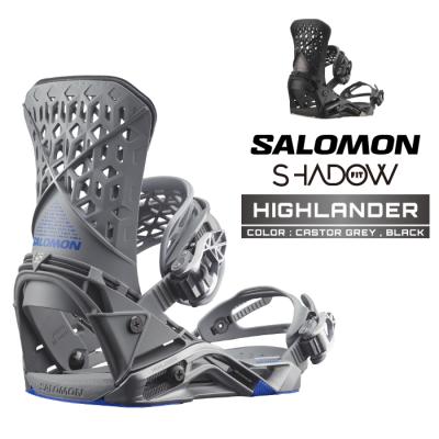 SALOMON スノーボード ビンディング（色：グレー系）｜スノーボード